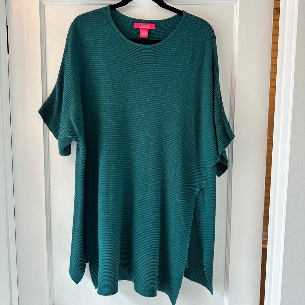 EUC Catherine Malandrino Ribbed Sweater Tunic